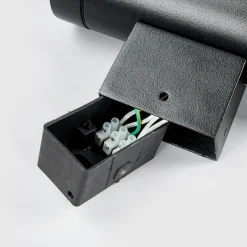 Tin Maxi Dubbele buitenwandlamp zwart