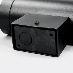 Tin Maxi Dubbele buitenwandlamp zwart