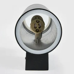 Tin Maxi Dubbele buitenwandlamp zwart