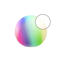 tint LED bol Calluna Solar, CCT, RGB, Ø 35 cm