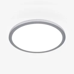 Titanium kleurige LED plafondlamp Aria, dimbaar