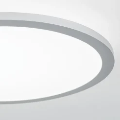 Titanium kleurige LED plafondlamp Aria, dimbaar