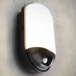 Toledo LED buitenwandlamp met bewegingsmelder