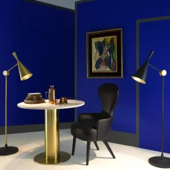 Tom Dixon Beat Floor vloerlamp, zwart