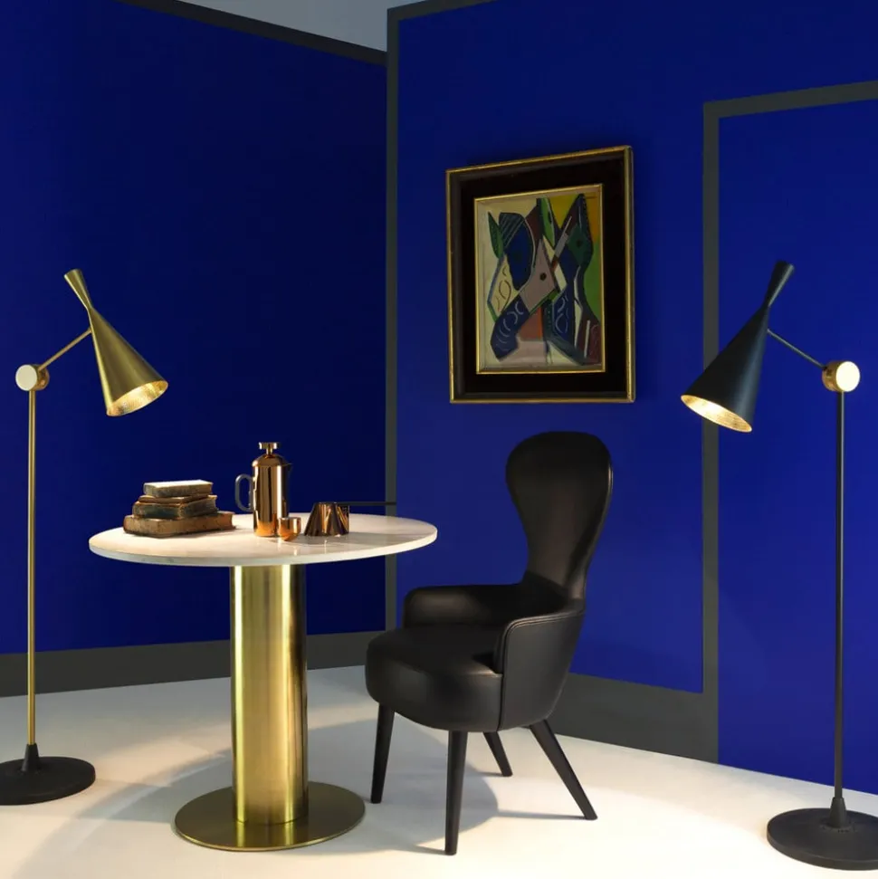 Tom Dixon Beat Floor vloerlamp, zwart