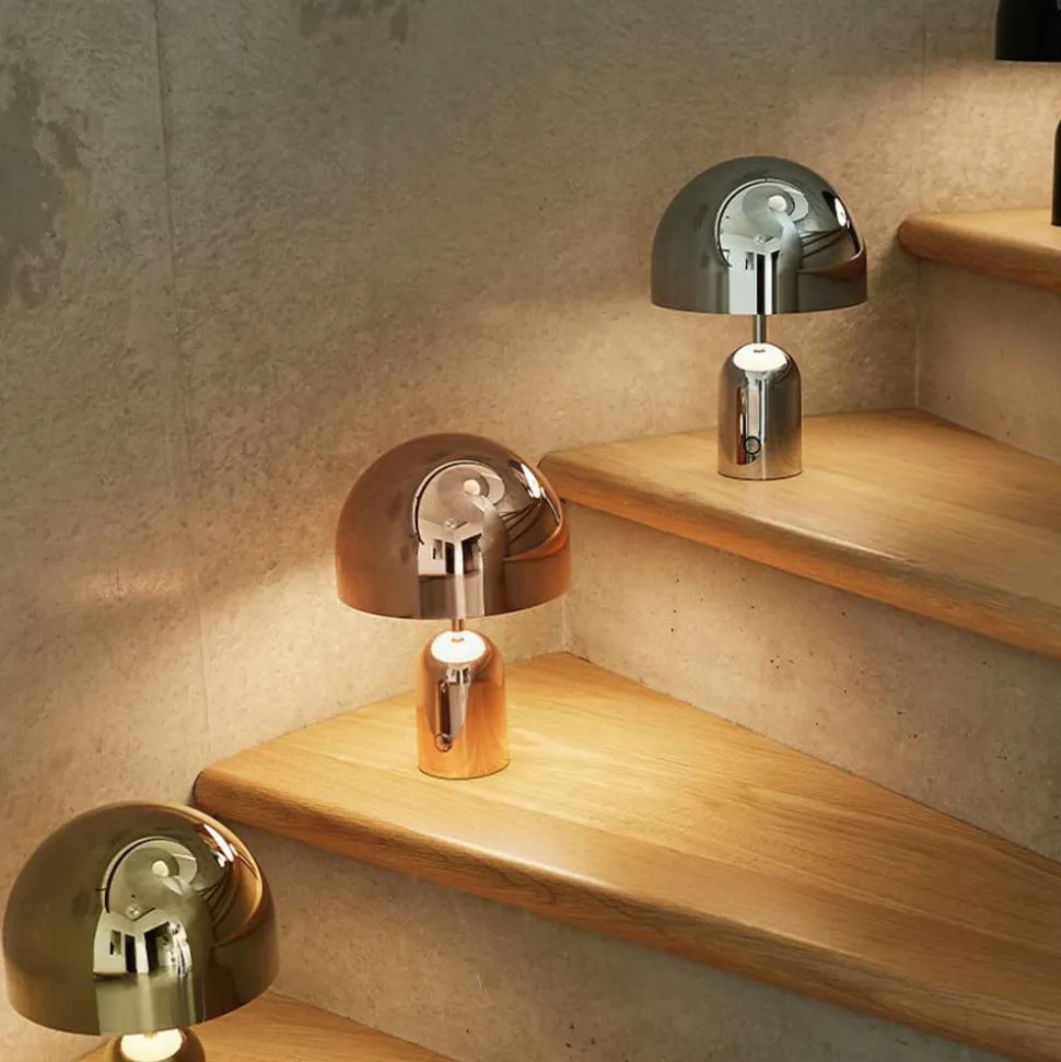 Tom Dixon Bell draagbare LED tafellamp, koperkleurig