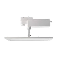 TRACK LIGHT LED paneel, wit, 3-fase, 3.000 K, aan/uit