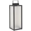Tradition LED lantaarn op zonne-energie, antraciet, hoogte 65 cm