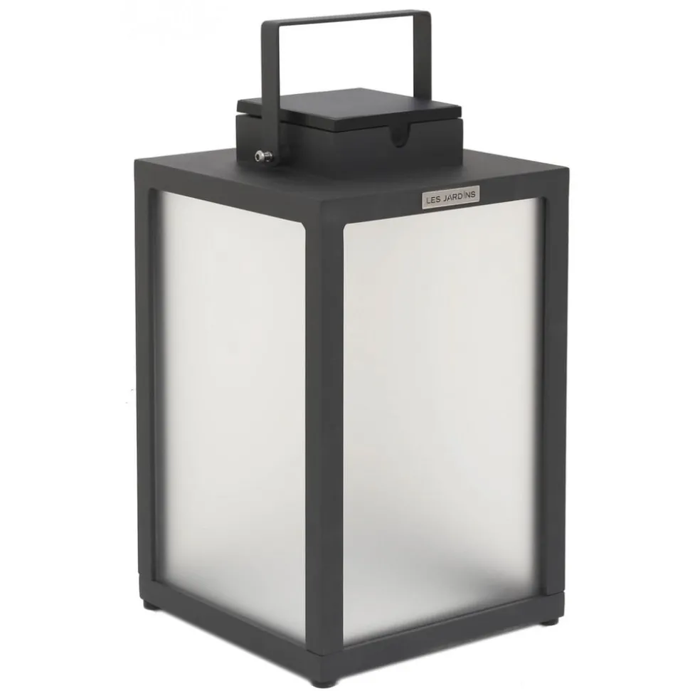 Tradition LED lantaarn op zonne-energie, antraciet, hoogte 40 cm