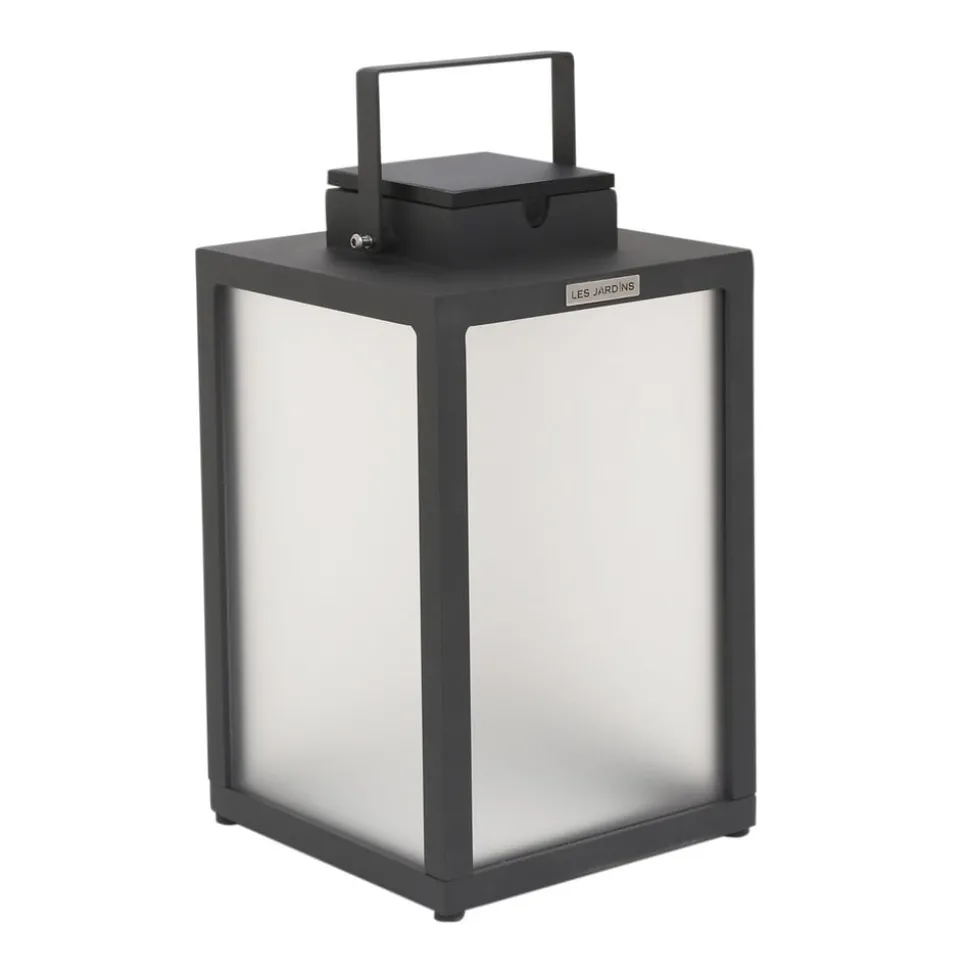 Tradition LED lantaarn op zonne-energie, antraciet, hoogte 40 cm