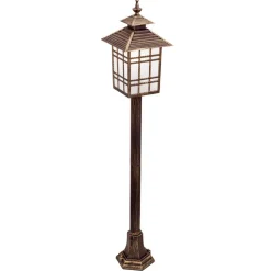 Traditionele padlamp ILKA in lantaarnvorm