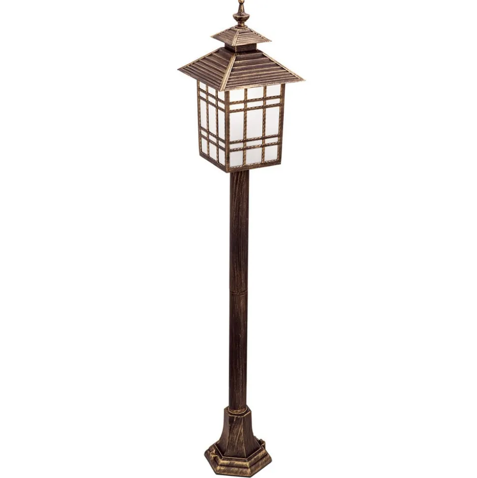 Traditionele padlamp ILKA in lantaarnvorm