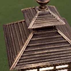 Traditionele padlamp ILKA in lantaarnvorm