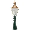 Traditionele tuinpadverlichting Pantar, groen