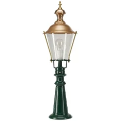 Traditionele tuinpadverlichting Pantar, groen
