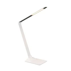 Travis LED tafellamp, wit, CCT, dimbaar, touch, USB