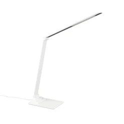 Travis LED tafellamp, wit, CCT, dimbaar, touch, USB