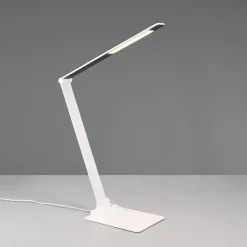 Travis LED tafellamp, wit, CCT, dimbaar, touch, USB
