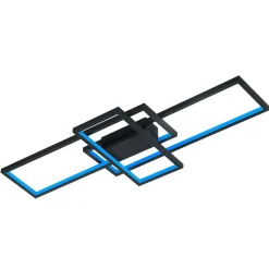 Trio WiZ Thiago smart plafondlamp 104cm antraciet