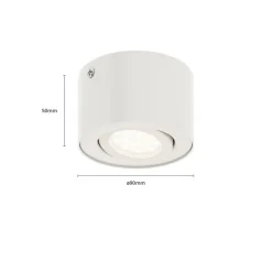 Tube LED plafondspot, wit