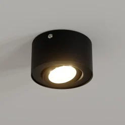 Tube LED plafondspot, zwart