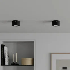 Tube LED plafondspot, zwart