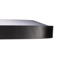 Tuco LED plafondlamp, dimbaar, zwart, kunststof, Ø 30 cm