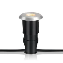 Tuin 24 Deklamp, zilver, opbouwlicht, 0.8W