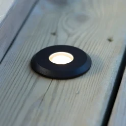 Tuin 24 Deklamp, zwart, bovenlicht, 3W