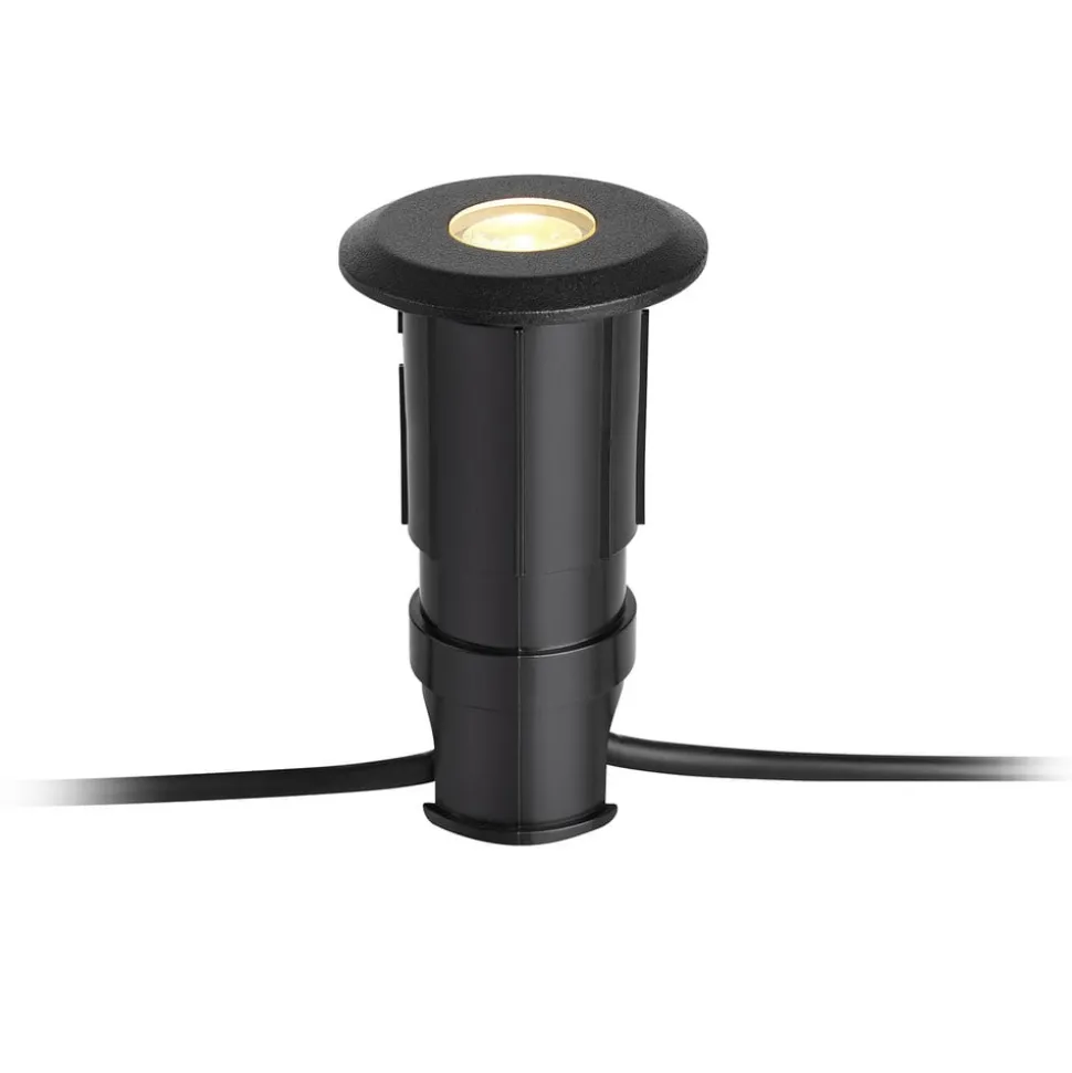 Tuin 24 Deklamp, zwart, bovenlicht, 0.8W
