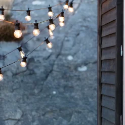 Tuin 24 LED lichtketting Circulair 10-lamps G45