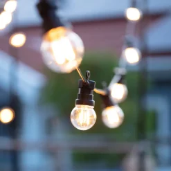 Tuin 24 LED lichtketting Circulair 10-lamps G45