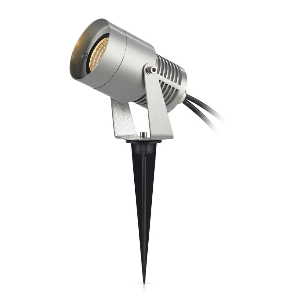 Tuin 24 LED spot, zilver, 3 watt