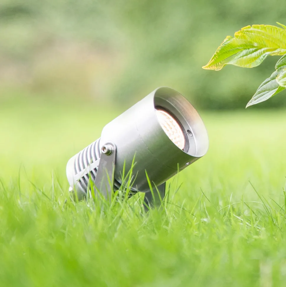 Tuin 24 LED spot, zilver, 3 watt