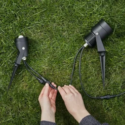 Tuin 24 LED spot, zwart, 6 watt