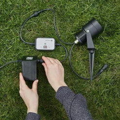 Tuin 24 LED spot, zwart, 6 watt