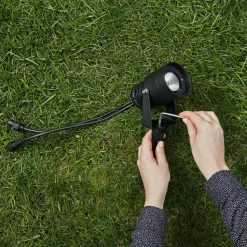 Tuin 24 LED spot, zwart, 6 watt