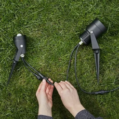 Tuin 24 LED spot, zwart, 3 watt