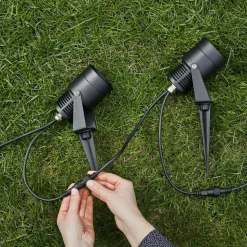 Tuin 24 LED spot, zwart, 3 watt