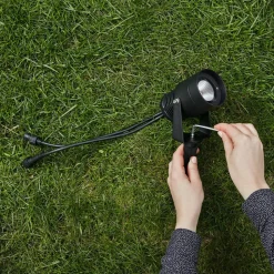 Tuin 24 LED spot, zwart, 3 watt