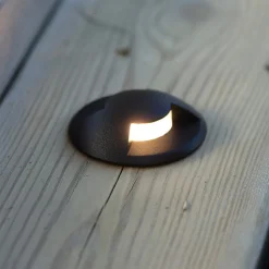 Tuin 24 LED traplamp Traplamp zwart 0.8W