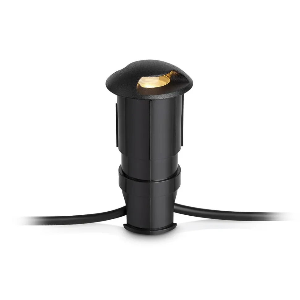 Tuin 24 LED traplamp Traplamp zwart 0.8W