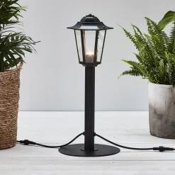 Tuin 24 LED tuinpadverlichting, zwart, 3W