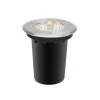 Tuin 24 LED vloerinbouwspot, zwart 9 W