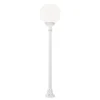 Tuinpadverlichting 1132 met bolkap, wit