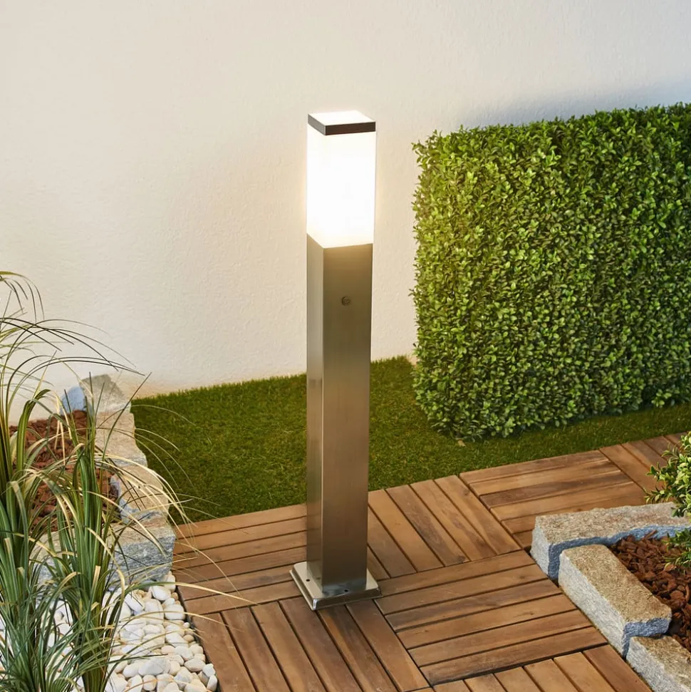Tuinpadverlichting 400166 met twee stopcontacten, sensor
