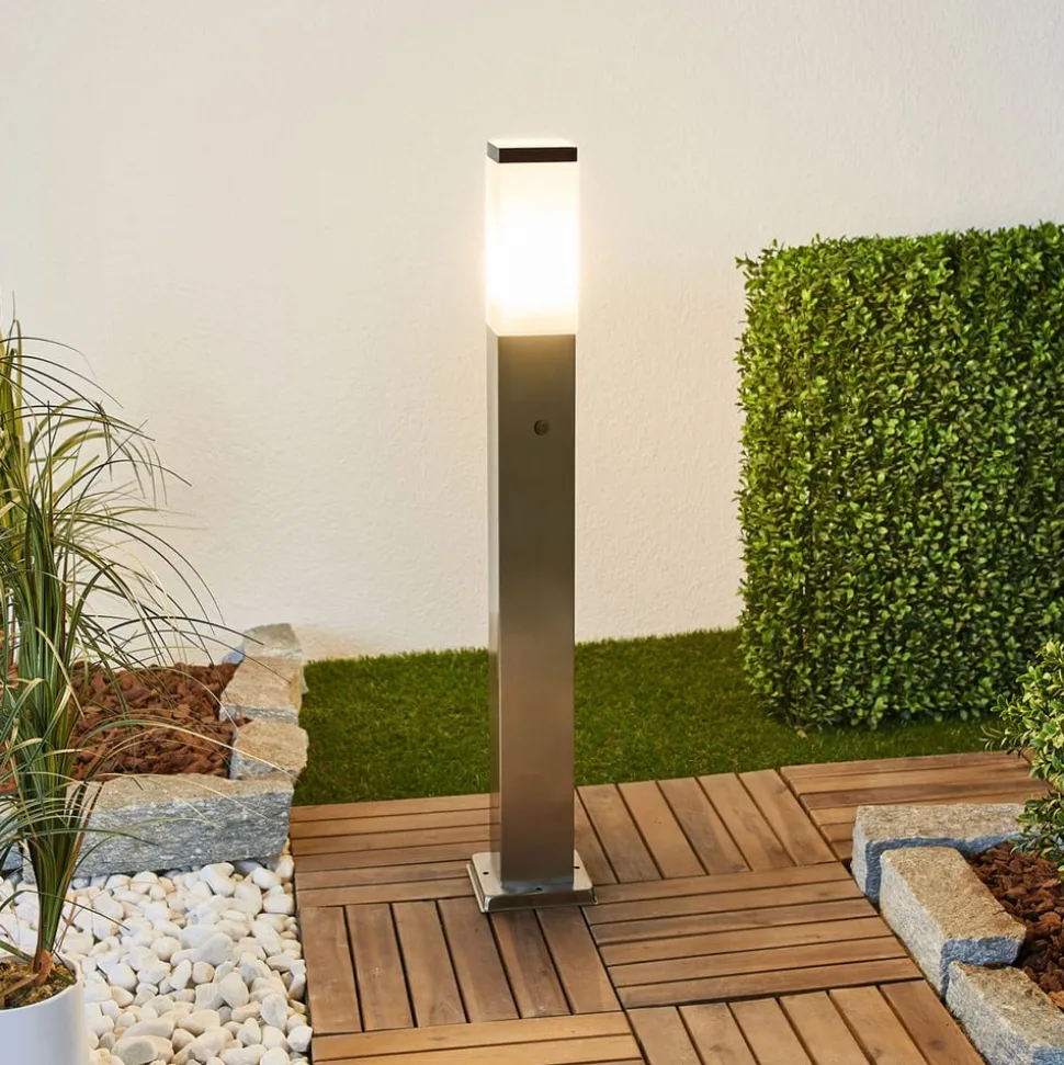 Tuinpadverlichting 400166 met twee stopcontacten, sensor