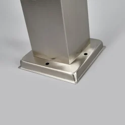 Tuinpadverlichting 400166, roestvrij staal met 2 stopcontacten