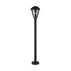 Tuinpadverlichting Bluebell, IP44, zwart, hoogte 97 cm, metaal