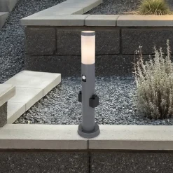 Tuinpadverlichting Boston m. stopcontacten/sensor